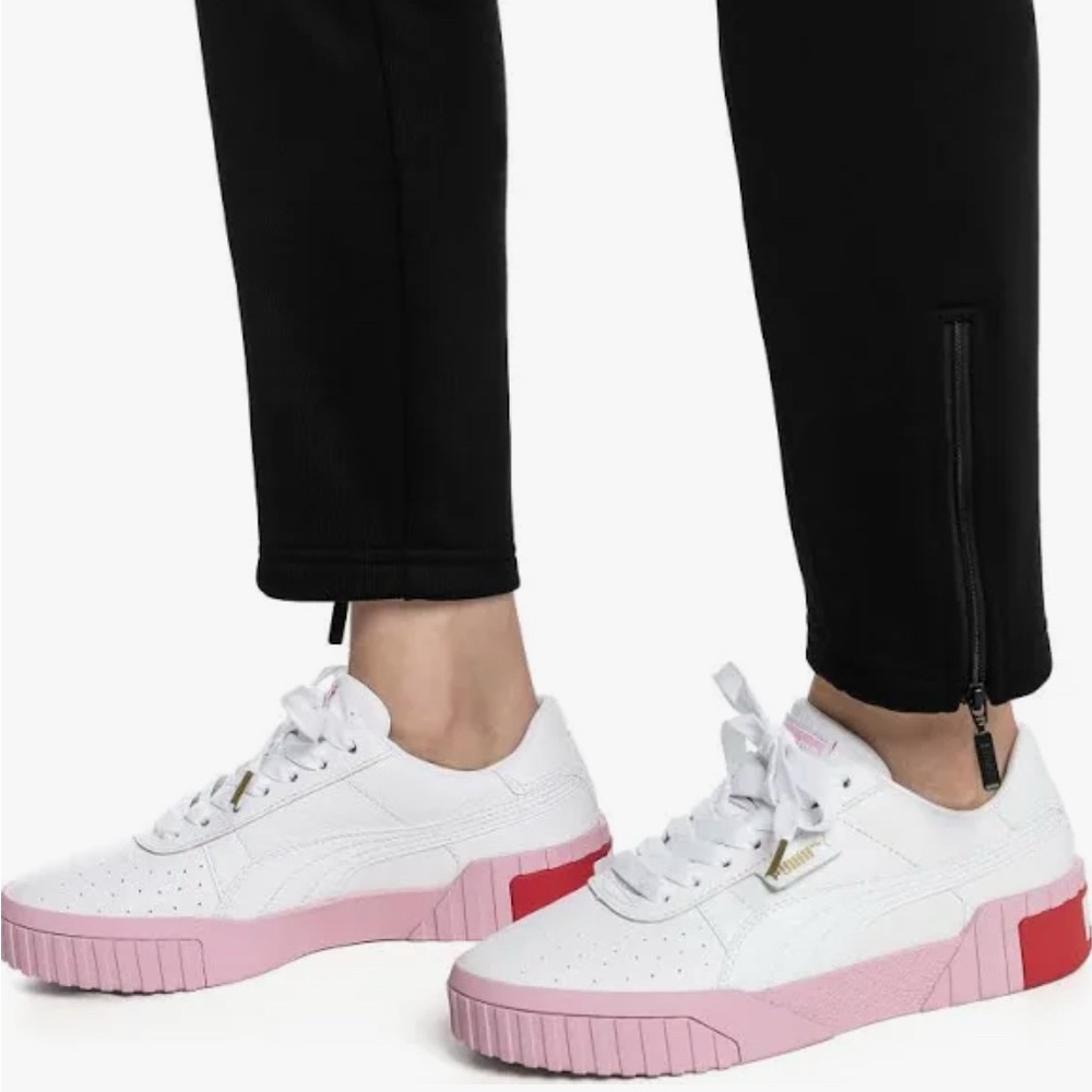 Puma Cali White/Pale Pink Sneakers Size US woman 10 EUR 41